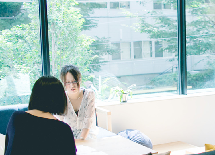 RCU社内の打ち合わせの様子