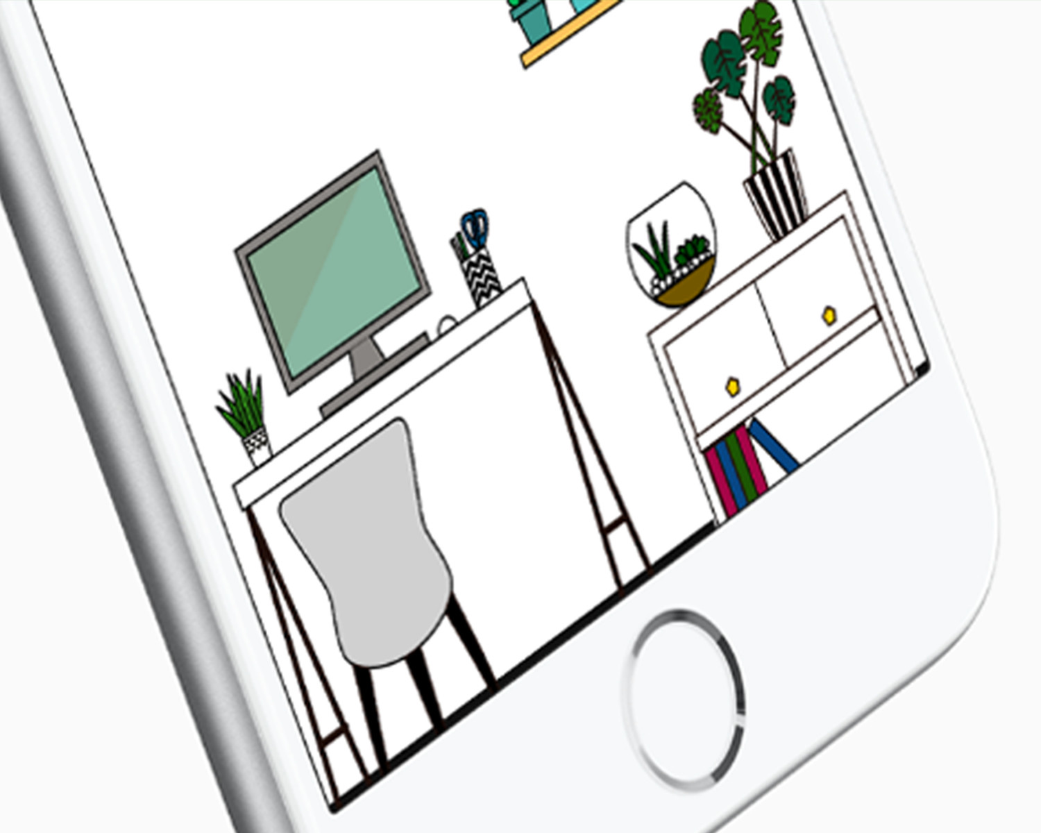 GREEN ROOMの開いている画像